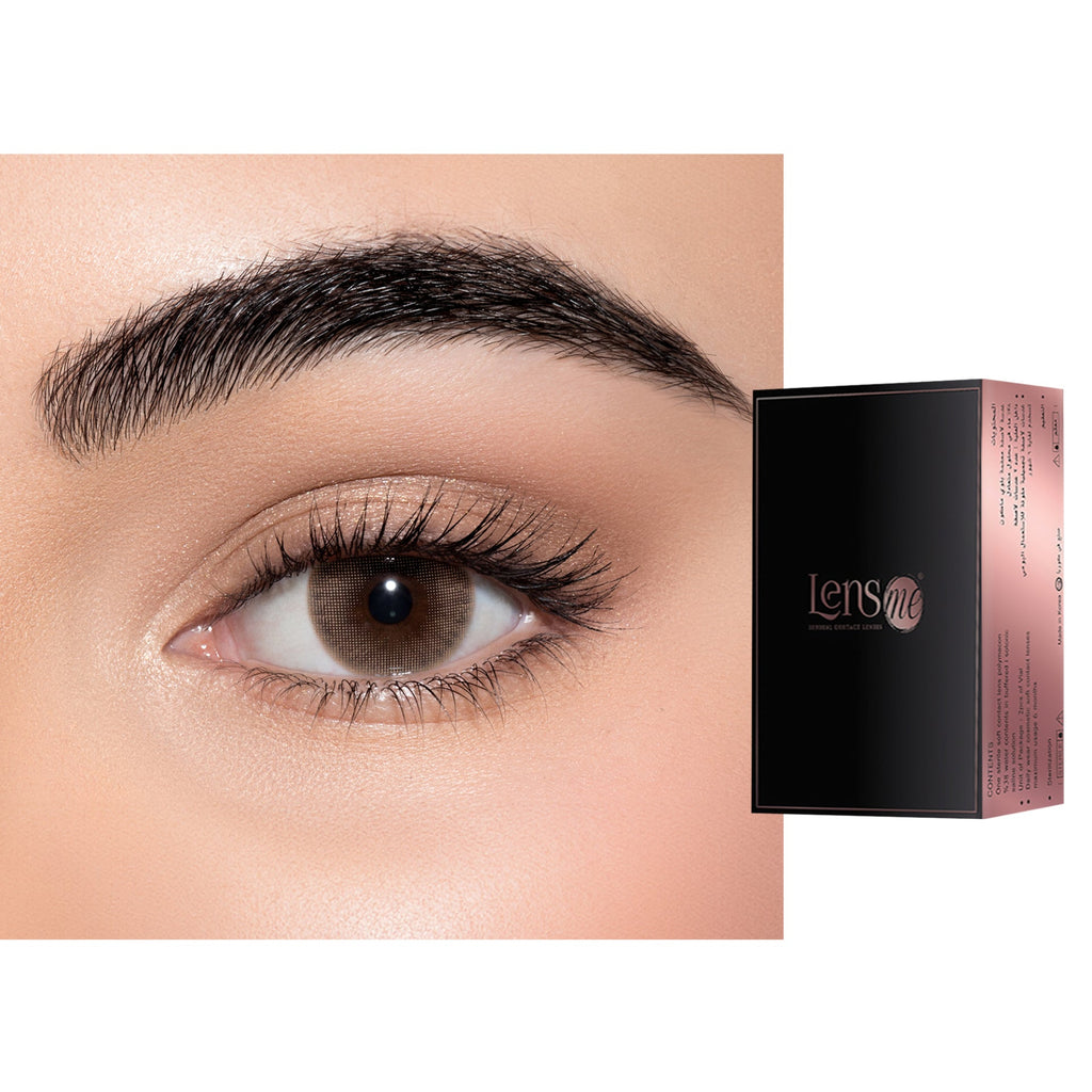 Lensme Monthly Color Contact Lenses - Caramel