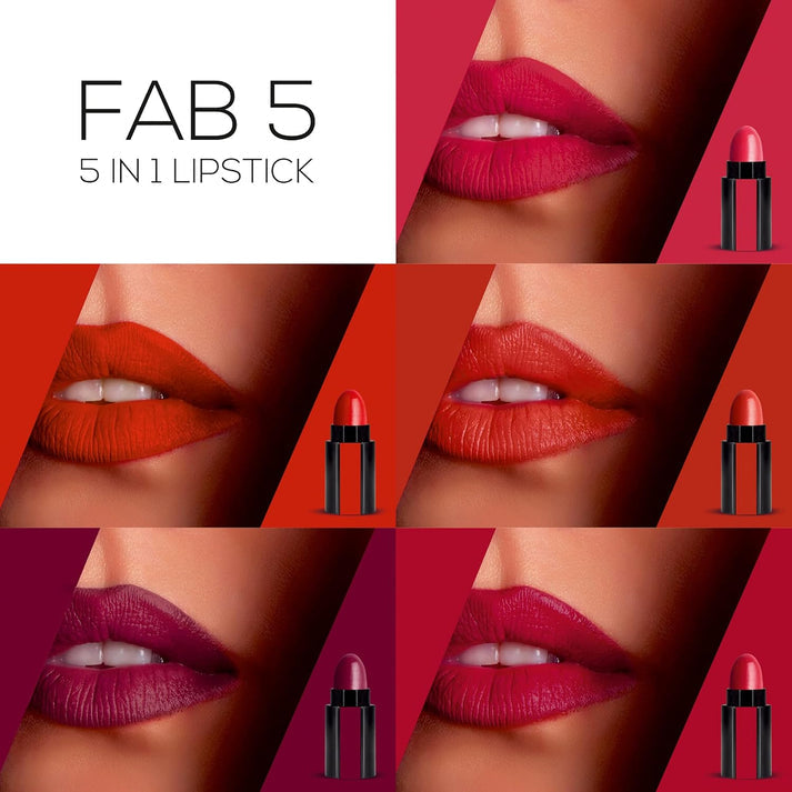 RENEE FAB 5 Matte Finish 5 in 1 Lipstick 7.5gm