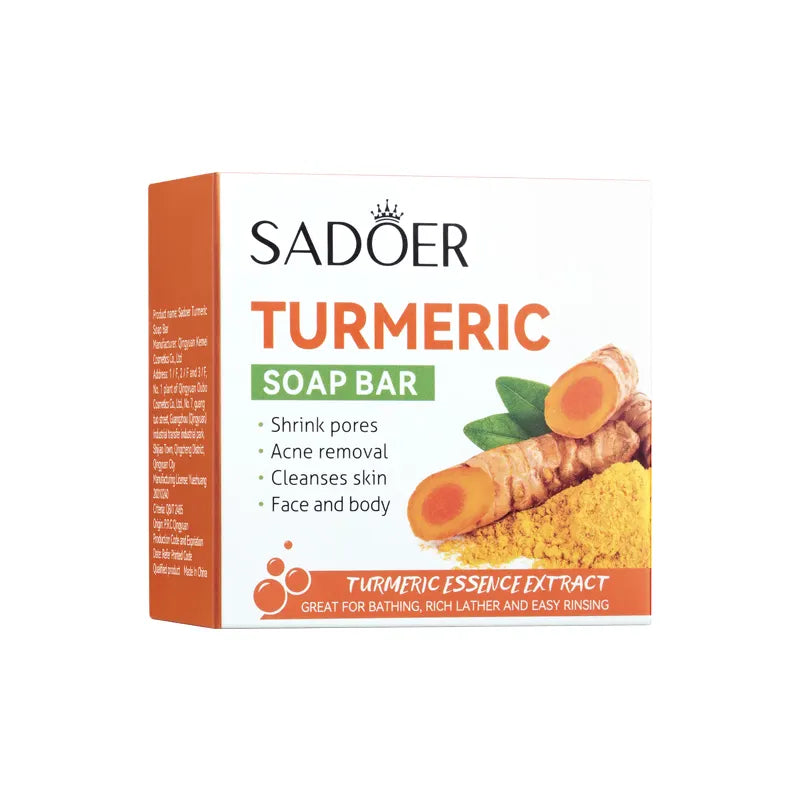 SADOER 4-in-1 Turmeric Antioxidant Hydrating Facial Treatment Set