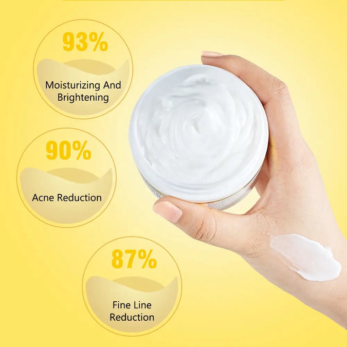 Collagen Cream Forehead Neck Lines Smile Wrinkles Facial Spots Dry Skin Weak Muscules Improve Your Face 80g