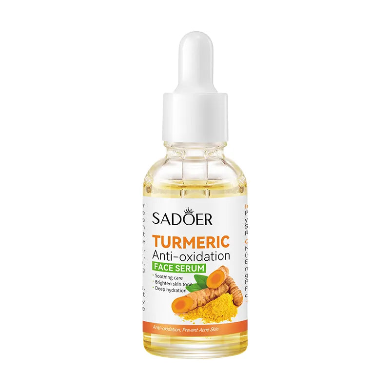 SADOER 4-in-1 Turmeric Antioxidant Hydrating Facial Treatment Set