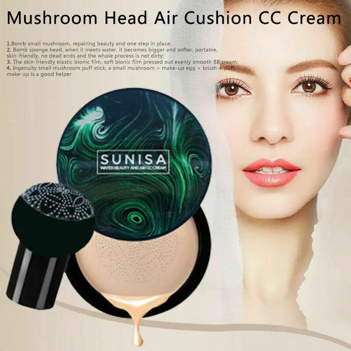 Sunisa Water Proof Air Pad BB CC Cream Foundation