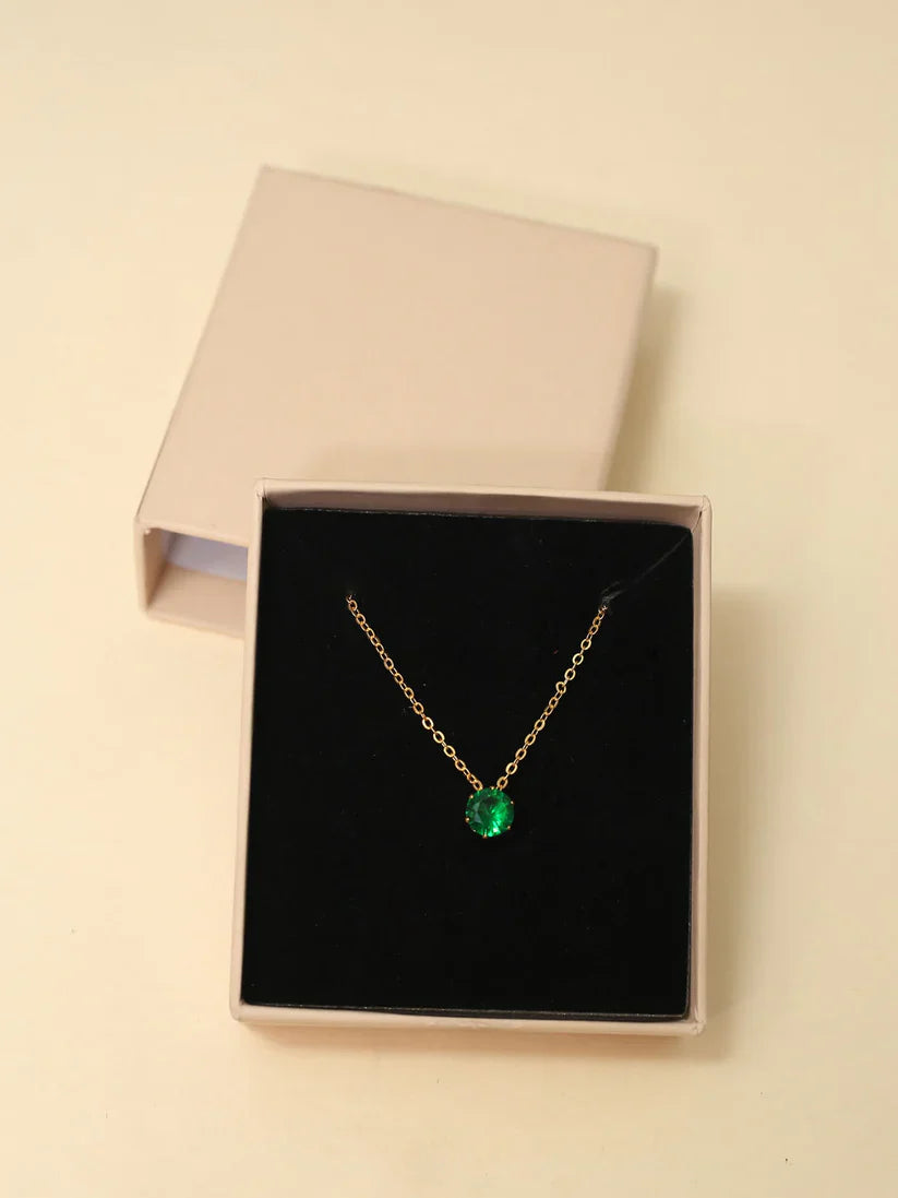 Elegant Minimal Green Pendant-OSL69