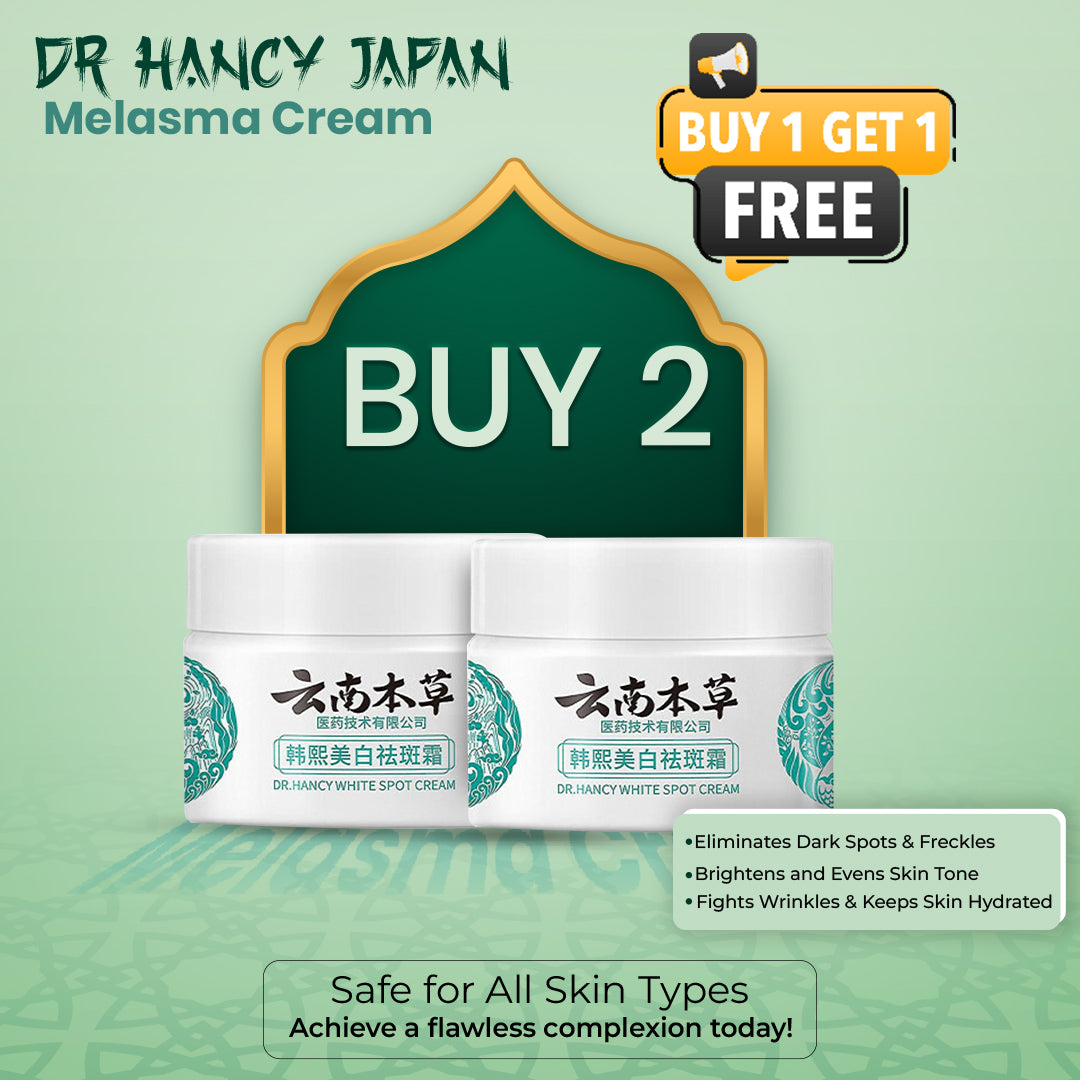 Dr Hancy Japanese Melasma Cream (2 Pack) – Free Delivery