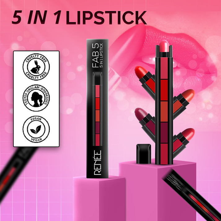 Glam Up Makeup 5 in 1 Combo set