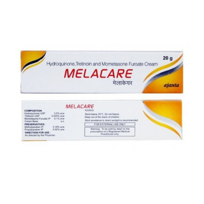 MELACARE CREAM 20g, Non prescription, Treatment: Skin Lighting