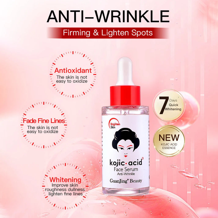 Guanjing Beauty Kojic Acid Face Serum For Anti Wrinkle