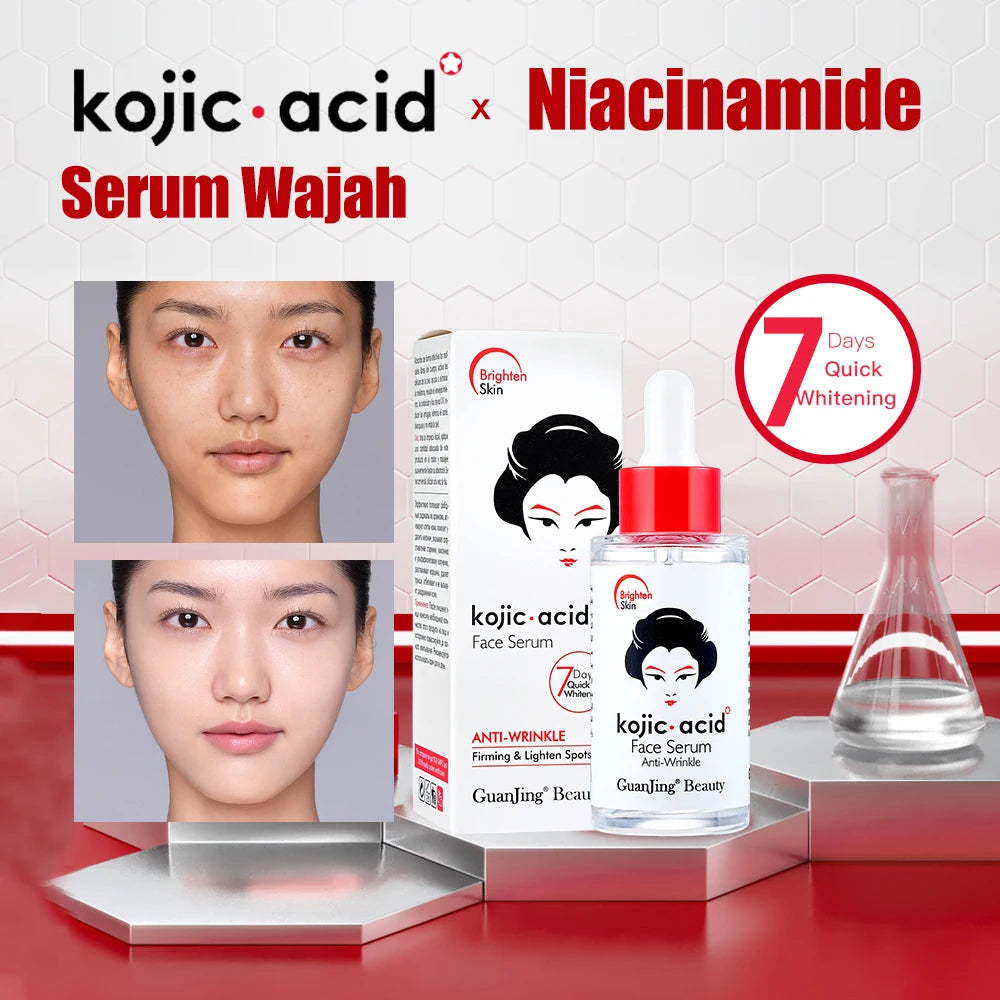 Guanjing Beauty Kojic Acid Face Serum For Anti Wrinkle
