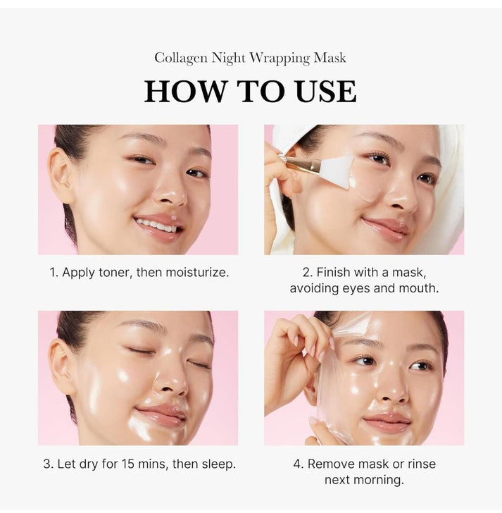 MEDICUBE COLLAGEN NIGHT WRAPPING MASK 75ml