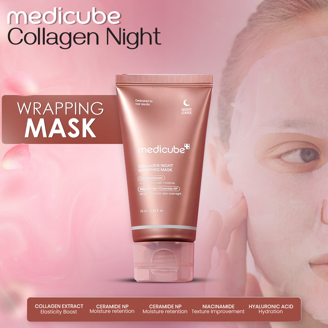 MEDICUBE COLLAGEN NIGHT WRAPPING MASK 75ml