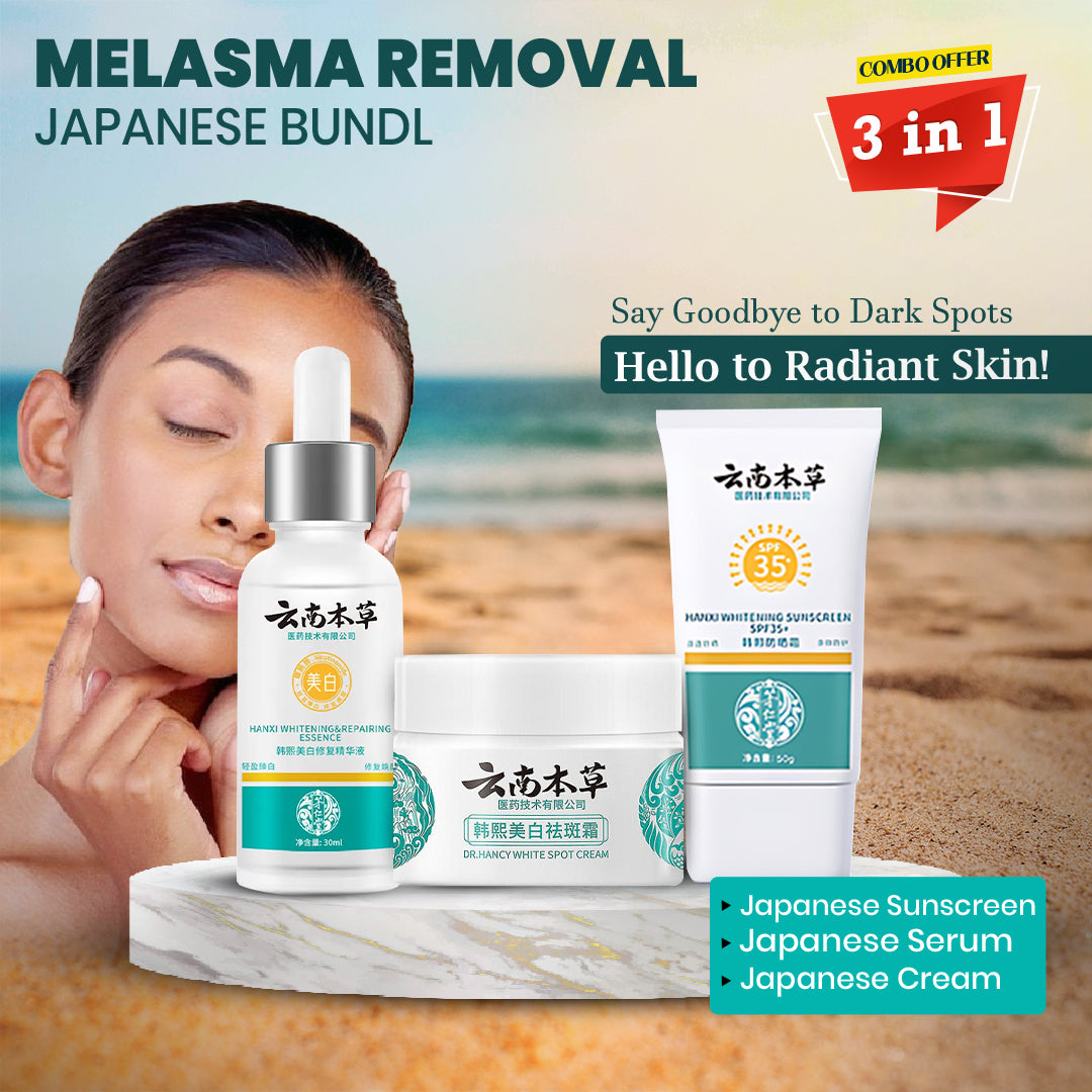 Japanese Melasma 3-in-1 Combo Pack
