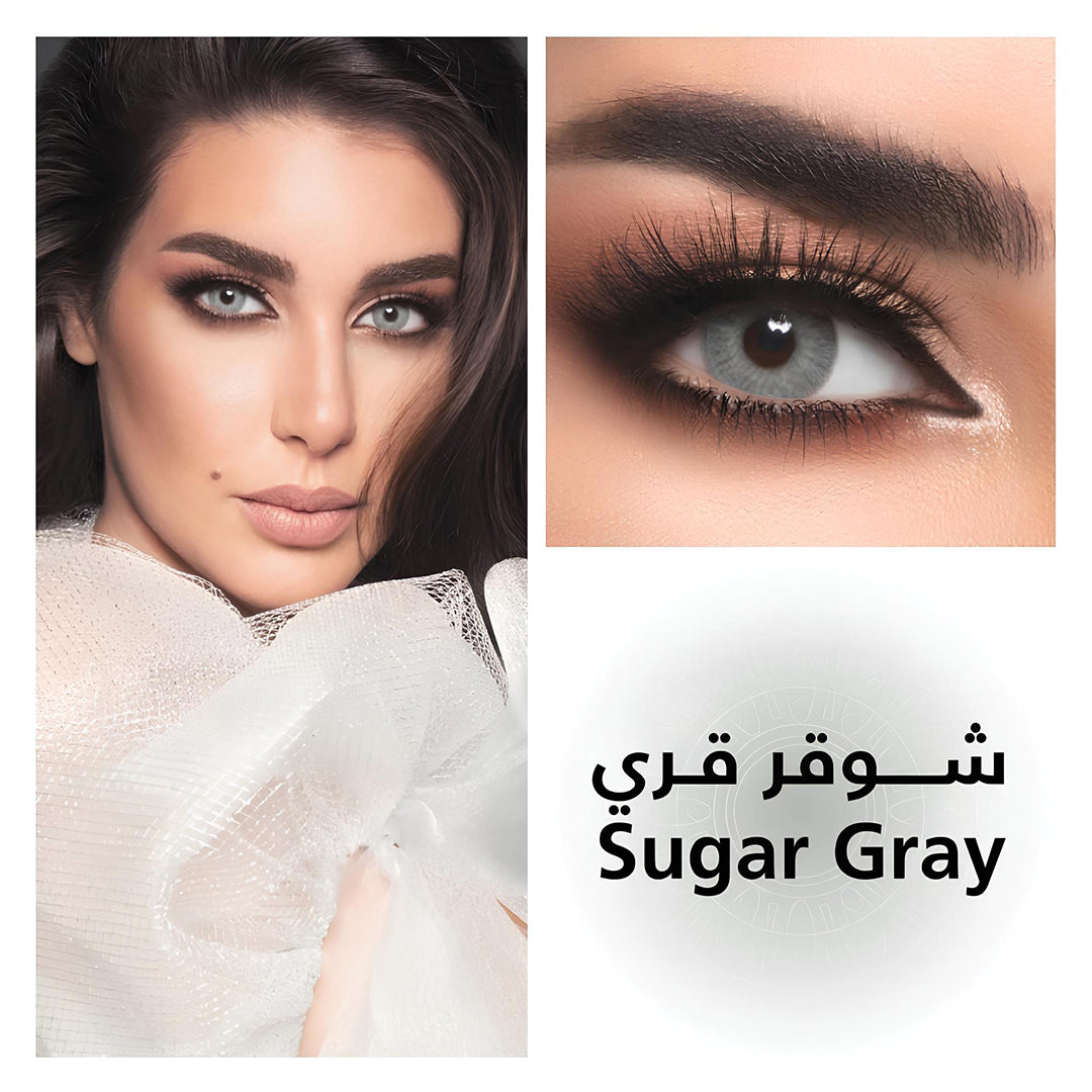 Lensme Monthly Color Contact Lenses - Sugar Gray