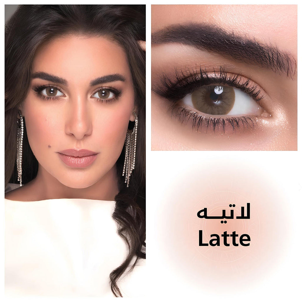 Lensme Monthly Color Contact Lenses - Latte