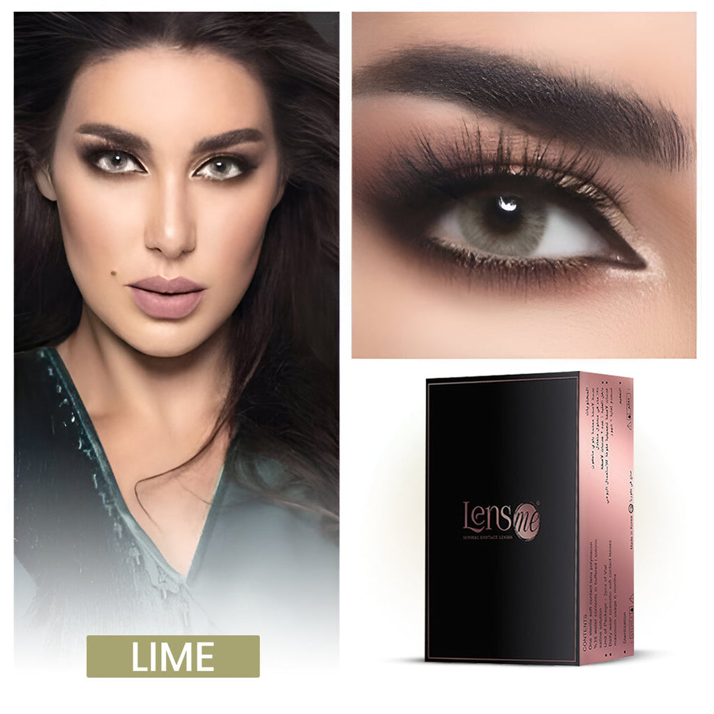 Lensme Monthly Color Contact Lenses - Lime