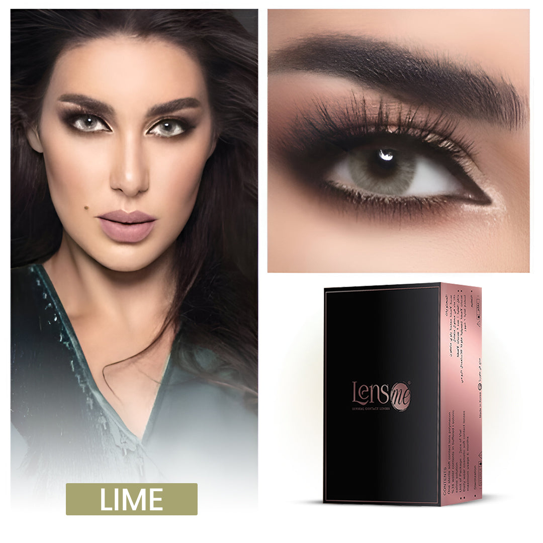 Lensme Monthly Color Contact Lenses - Lime
