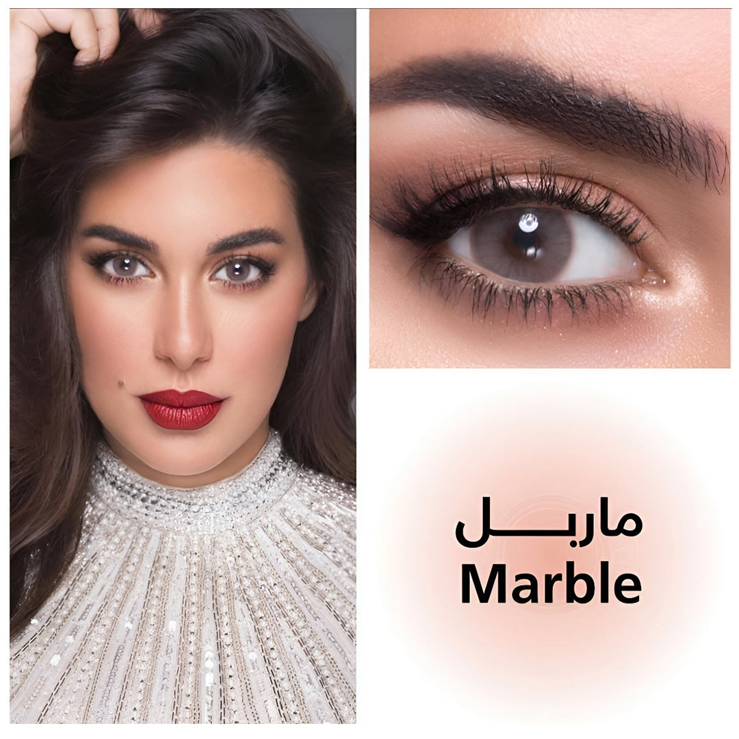 Lensme Monthly Color Contact Lenses - Marble