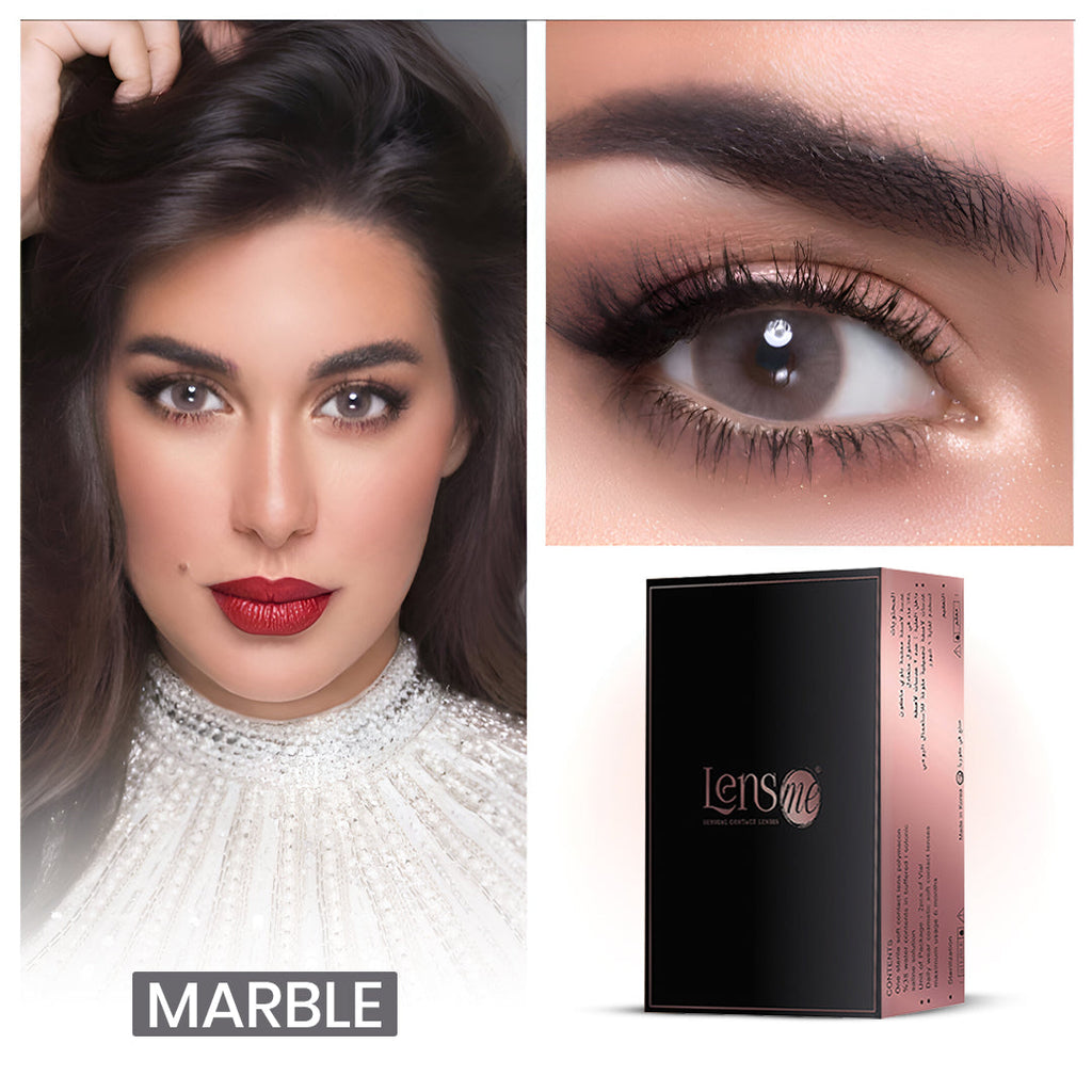 Lensme Monthly Color Contact Lenses - Marble