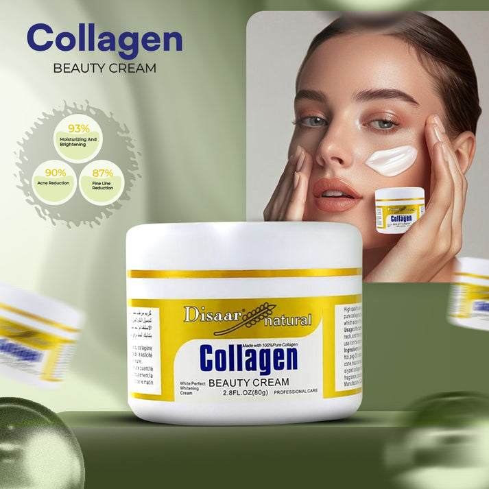 DISAAR Beauty Collagen 100% Natural Anti Aging Skin Brightening Kit 5pcs