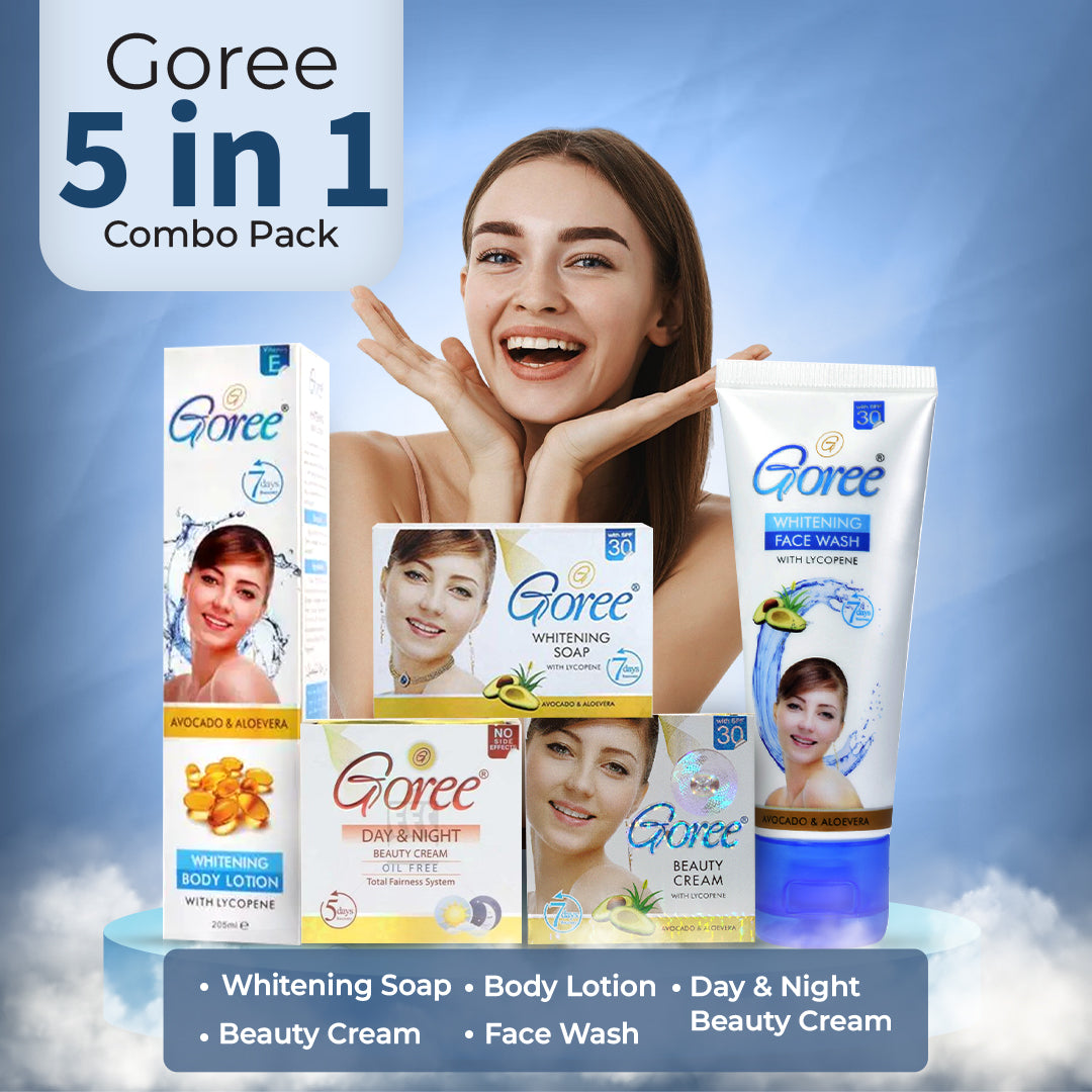 Goree 5-in-1 New Series – Complete Skincare Set
