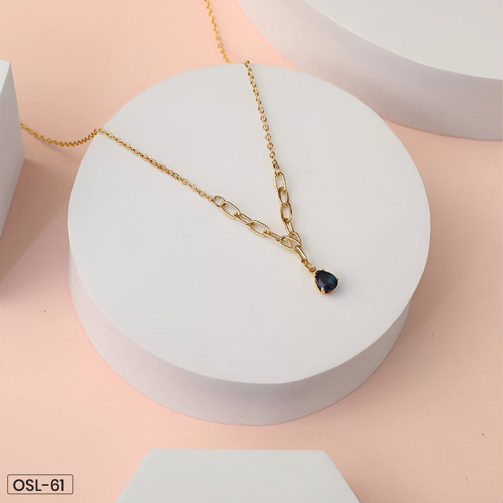 Blue Diamond Pendant-OSL61