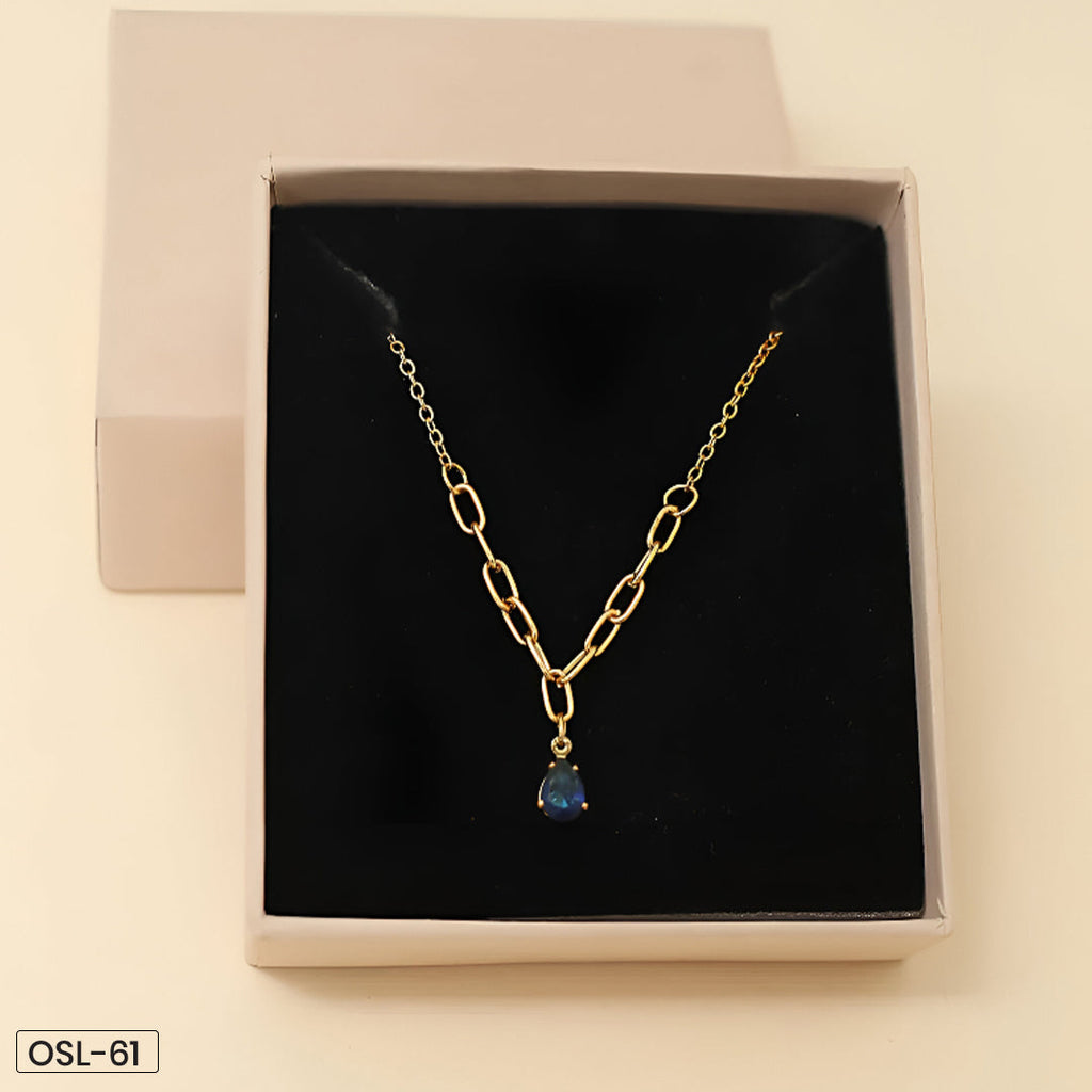 Blue Diamond Pendant-OSL61