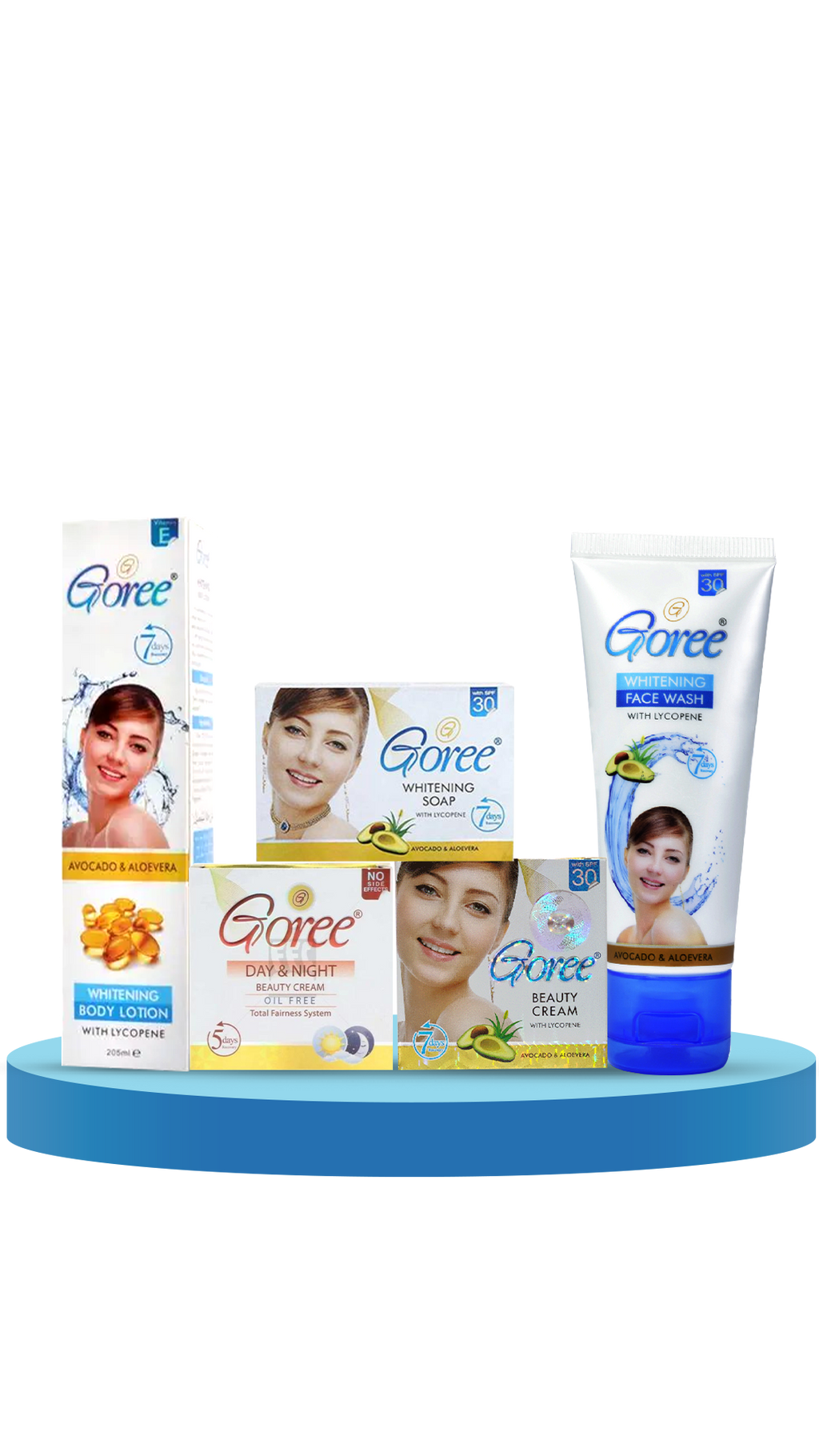 Goree 5-in-1 New Series – Complete Skincare Set