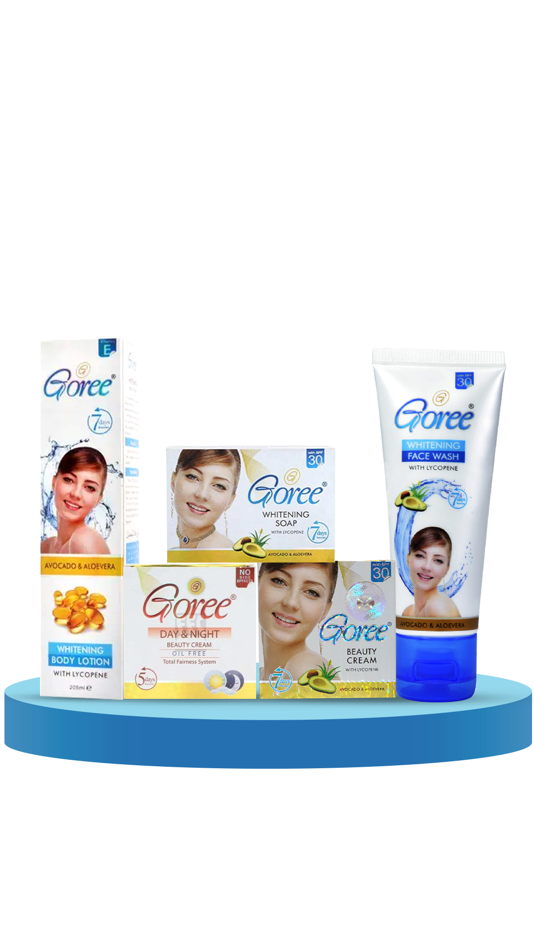 Goree 5-in-1 New Series – Complete Skincare Set