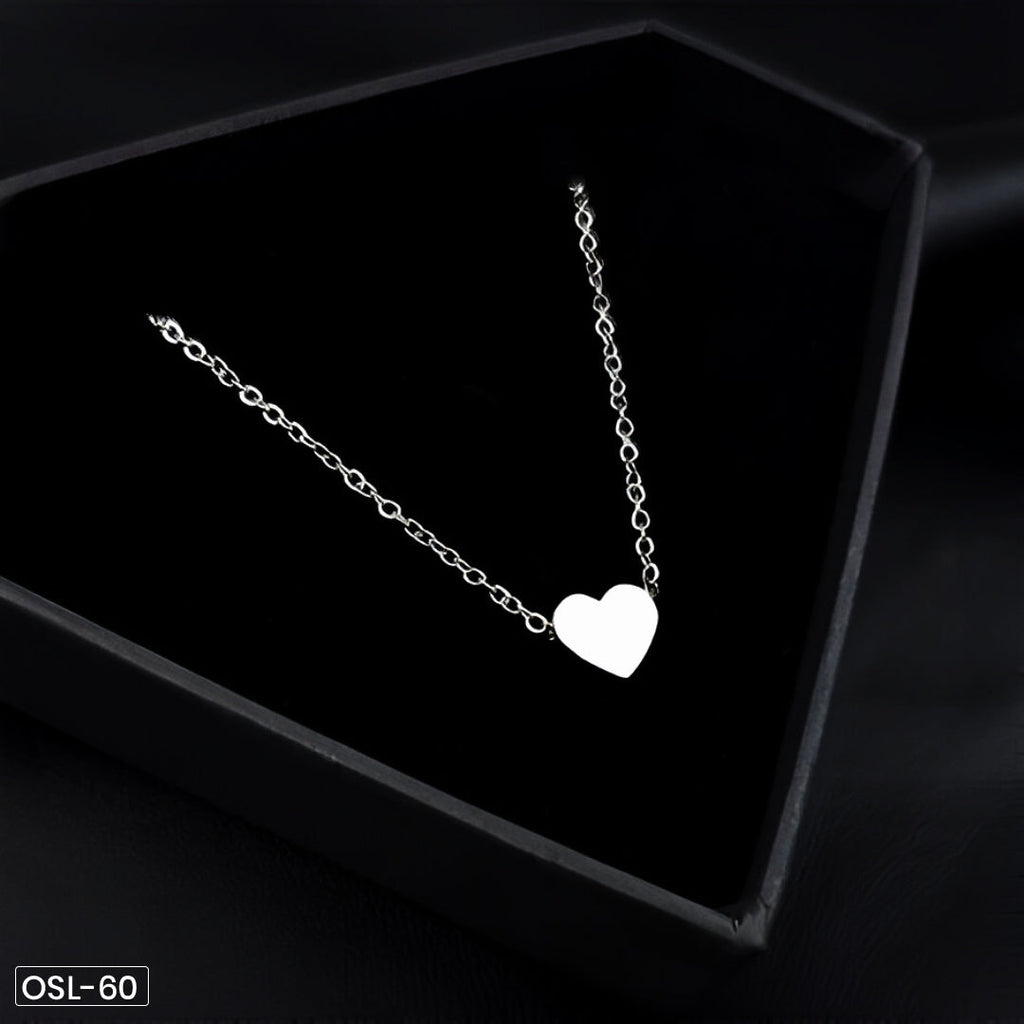 Silver Love Pendant-OSL60