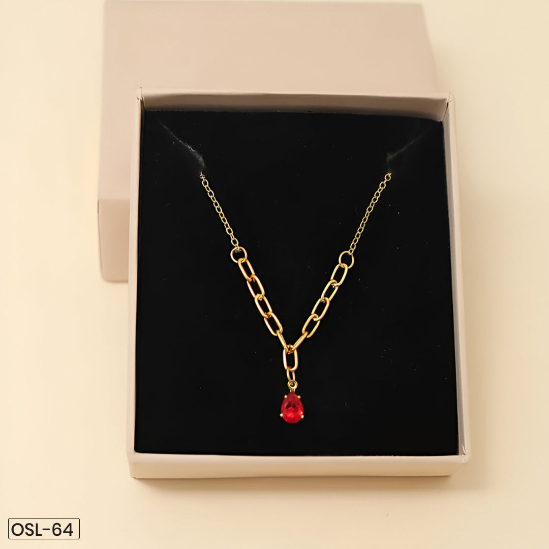 Radiant Red Pendant-OSL64