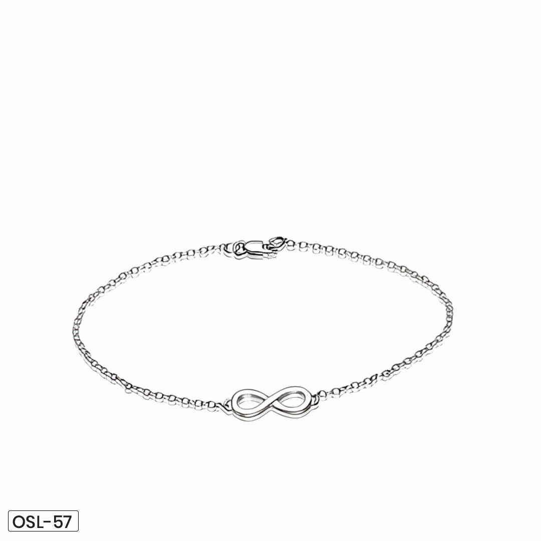Infinity Silver Bracelet-OSL57