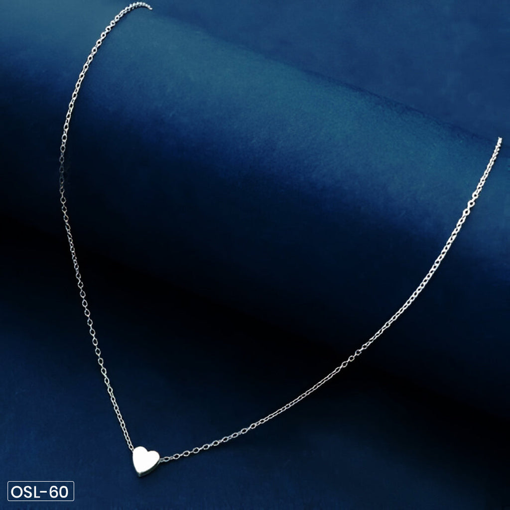 Silver Love Pendant-OSL60