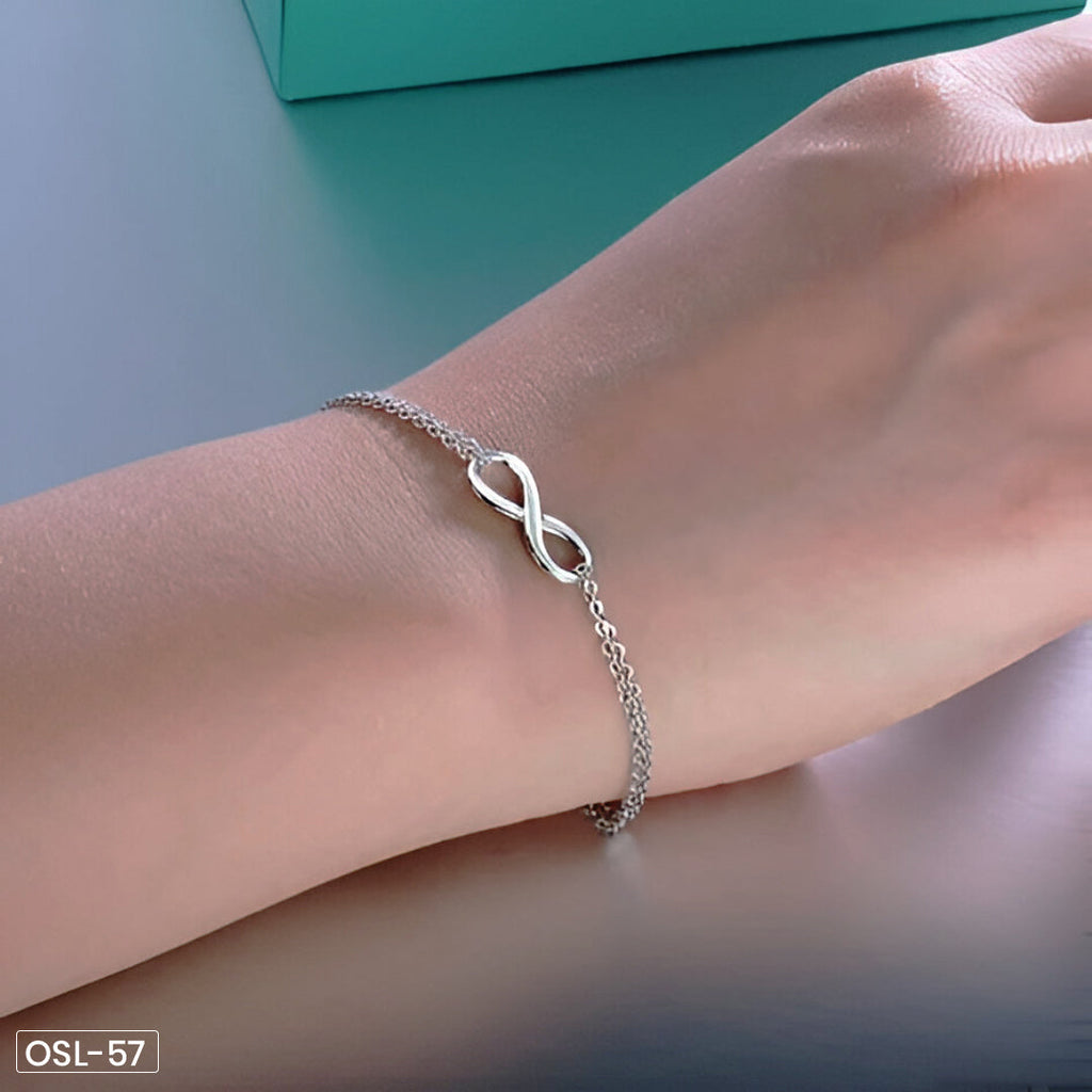 Infinity Silver Bracelet-OSL57