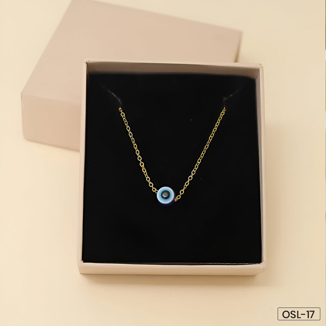 Golden Evil Eye Pendant-OSL17