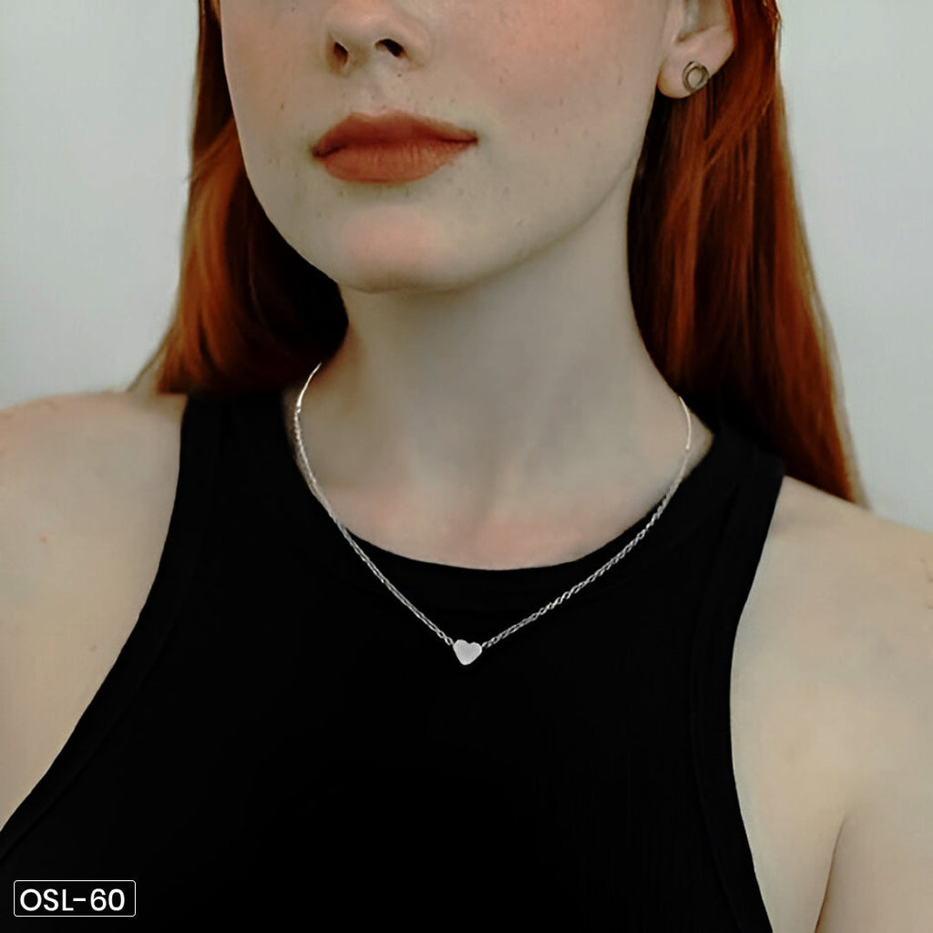 Silver Love Pendant-OSL60