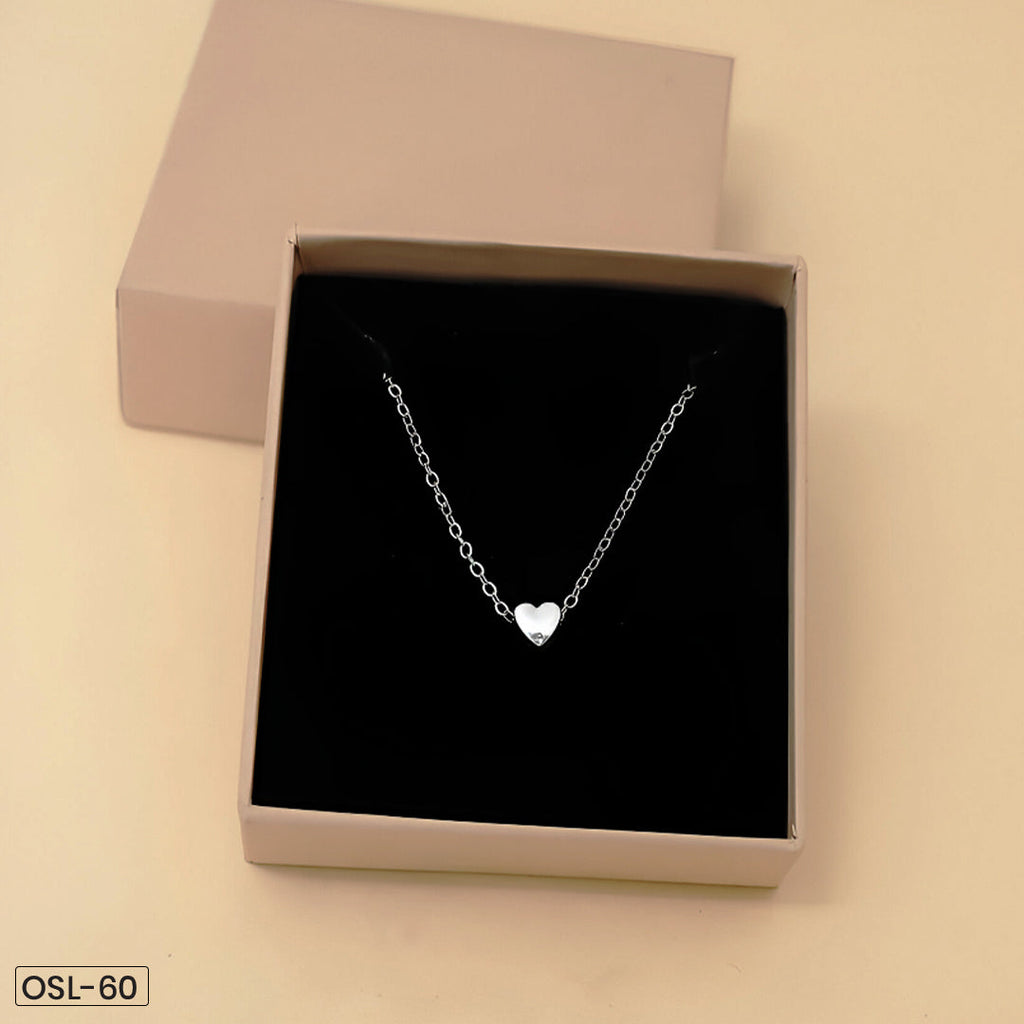 Silver Love Pendant-OSL60