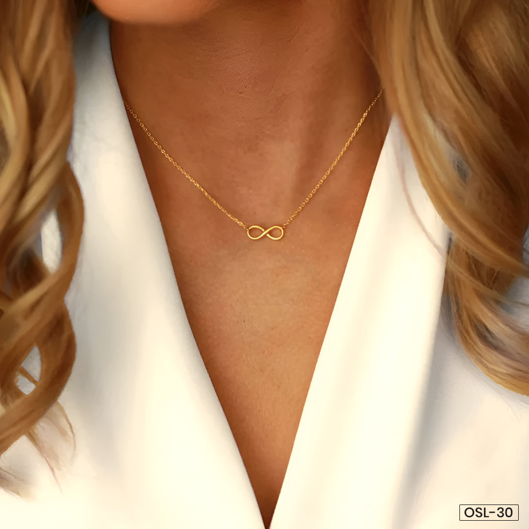 OSL-30 – Emma Necklace (Korean Pokie Design | Gold Plated | Anti-Tarnish)